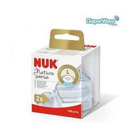 Lot de 2 tétines anti colique Taille L 0-6 mois - Nuk