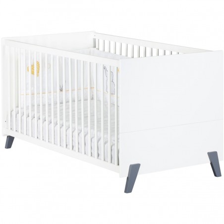 Categorie Lits Bebe Evolutifs Le Coin Des Petits Puericulture A La Reunion Lit Evolutif Astride Blanc 60 X 1 Cm Lit