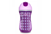  Tasse Sport à Paille Et Paroi Isolante Etoile Mauve 14m+ 