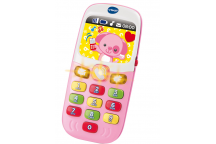 Baby smartphone bilingue rose