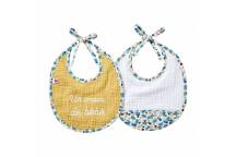 Lot de 2 bavoirs - Baby Pop