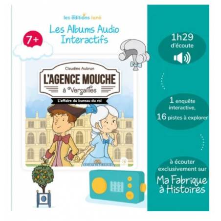 Livre Audio Intéractifs  L'agence Mouches à Versailles