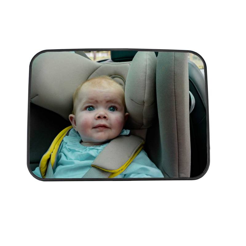 Rétroviseur de siège arrière pour enfant, noir et blanc, incassable, pour  poussette, pour tout-petits, rétroviseur pour nourrissons – les meilleurs
