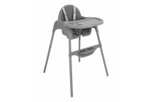 Chaise Haute 2 en 1 Jammy Gris