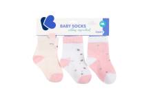 Lot de 3 Chaussettes Ours Rose 0-6 mois