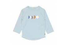 T-Shirt Anti-Uv Manches Longues Lune Bleu Poudré  07-12 M