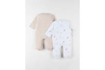 Set 2 Pyjamas Dors Bien Jersey - Savana 3M