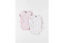 Set 2 Bodys Croisés Ml - Popsie 0M