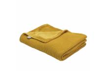 Couverture Ocre Tricot Flanelle 75*100 CM