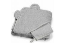 Set De Bain Gris -100 x100 cm