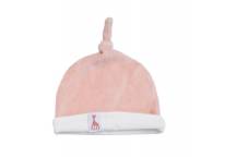 Bonnet Sophie La Girafe 0/1M Rose