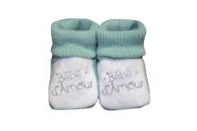 Chaussons Sauge "Tu BB D'Amour"