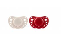 Lot De 2 Tétines Physio Air Rouge