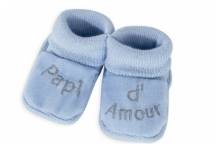 Chaussons Papi D'amour Bleu