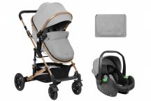 Poussette 3 EN 1 Amaia Light Grey