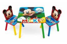 Ensemble De Table Mickey + 2 Chaises