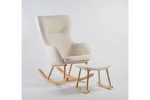 Rocking Chair et repose pieds Sherpa