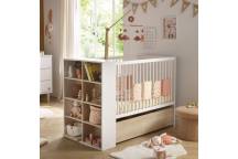 Lit bébé 120x60 transformable en 90x190 Paloma