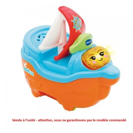 Tut Tut Marins Vtech - Bateau Maxime police maritime sons lumieres - Jouet 2  en 1 : bain / hors de l eau - Bebe 1-5 ans